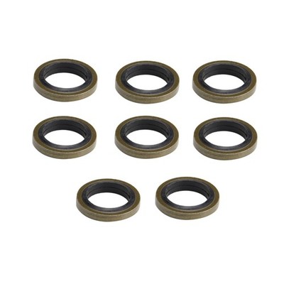 10x Dichtringe Alu 10x15x1,5mm für Bremsleitung Bremsschlauch Roller Motorrad