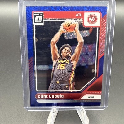 2024-25 Donruss Optic #209 Clint Capela Fast Break Blue #/49
