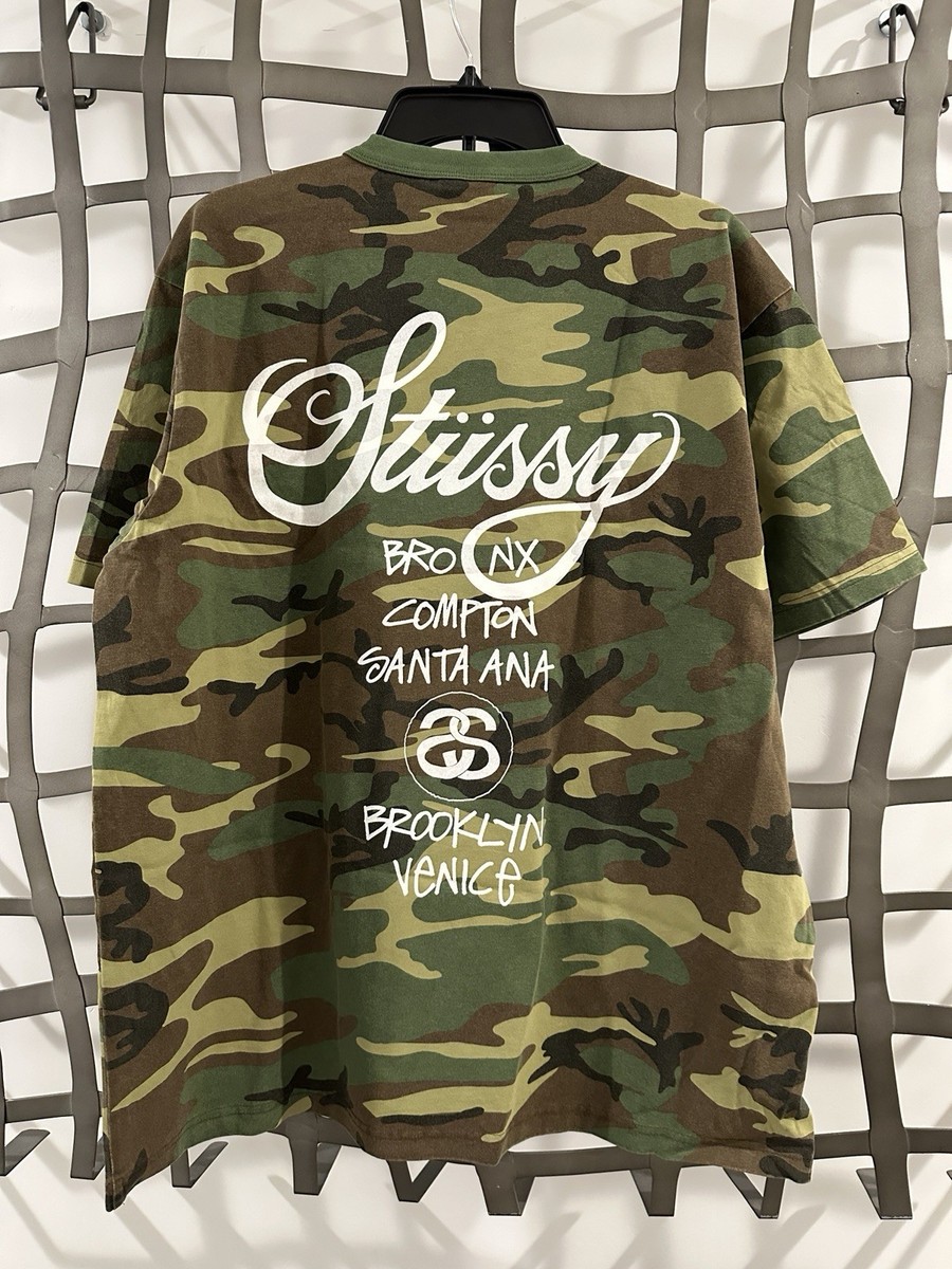 ★送料・関税込★Stussy★STU C. CAMO TEE★Tシャツ★ stussy ステューシー STU C. CAMO TEE ◇ 大人気Tシャツ (STUSSY