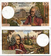 France 10 Francs 1963 Pick # 147  UNC