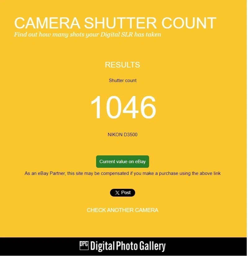 Nikon D3500 24.2MP DSLR w/Nikon 18-55mm VR Zoom Lens Kit   1,046 Clicks! - MINT! - Image 2 of 4