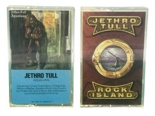 Jethro Tull - Aqualung & Rock Island Cassette Tapes