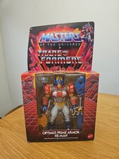 Masters of The Universe MOTU x Transformers Optimus Prime Armor He-Man
