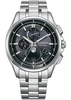 CITIZEN BY1001-66E Wrist watch ATTESA Eco Drive Black Super Titanium Men Unused