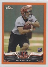 2013 Topps Chrome Retail Orange Refractor Rex Burkhead #8 0b5