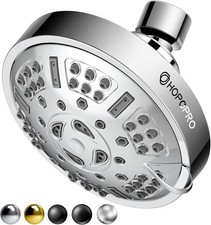 Original Modified HIGH FLOW SHOWER HEAD 14 GPM Soft High Pressure Acrylonitr