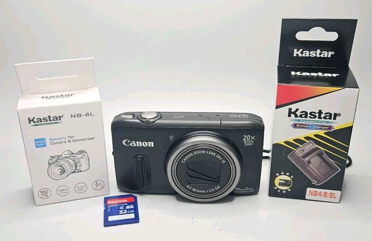 美品 人気のCanon PowerShot SX260 HS 箱 SDカード付き 【公式通販】