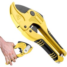 Plastic Pipe Cutter Ratchet 42mm Tube PVC Water Hose Plumbing Plumbers