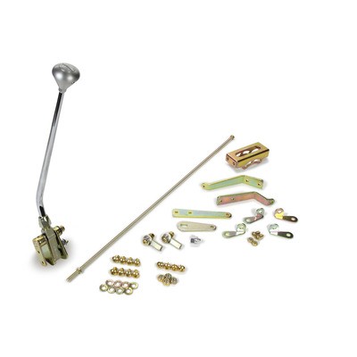 Lokar FM350BM, Kit Shifter 16 in Stick TH350 Automatic Floor Mount Performance