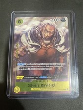Silvers Rayleigh OP14-108 The Azure Sea's Seven One Piece Card TCG Full Art NM