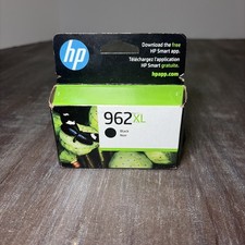 Genuine HP 962xl Black Ink Cartridge Brand New Sealed Exp. May 2024