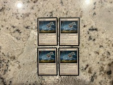 Mtg Hyena Umbra x4 - Magic the Gathering Hyena Umbra Playset LP
