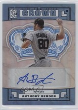 2022 Panini Capstone Crown Anthony Bender #C-AB Auto 1j0t
