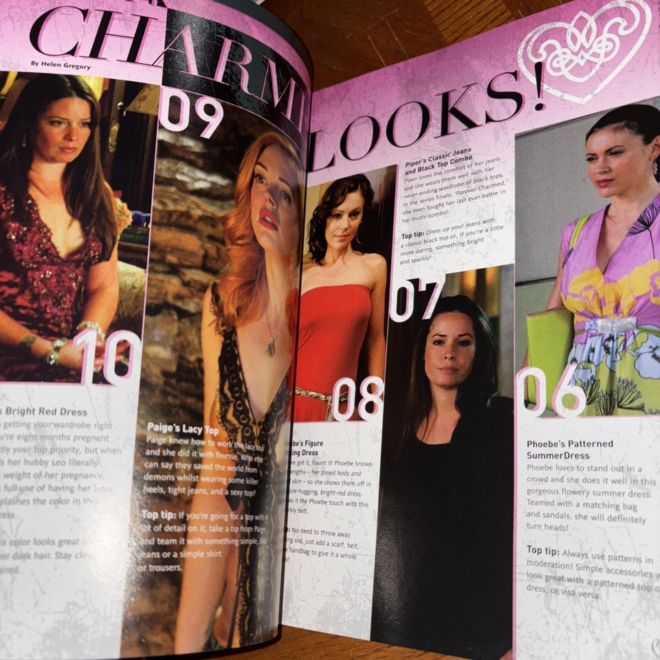 VTG 2007 Charmed Official Magazine Fashion Special Issue Scout Taylor-Compton - Image 4 of 4