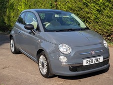 Fiat 500 Lounge Hatchback 3dr 1.2l Petrol 2011 Manual