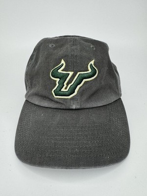 USF University of South Florida Bulls Adjustable Hat Cap Gray Logo Game Day  47