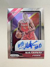 2020 Panini Chronicles Dikembe Mutombo National Pride Auto 92/99 #DKM