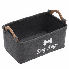 Pet Toy Storage Basket ? Stylish Storage for Everyday Pet Essentials