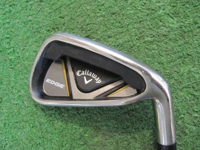 CALLAWAY EDGE 6 IRON, CALLAWAY EDGE REGULAR FLEX STEEL SHAFT, 37.5