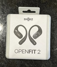 Shokz OpenFit 2 True Wireless Open-Ear Earphones - Black New Sealed