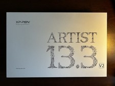XP Pen Artist 13.3 V2 Digital Drawing Tablet With Accessories And Box
