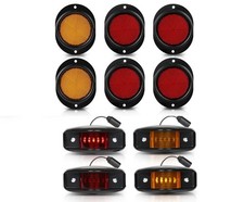 HMMWV Side marker light LED w Reflector Humvee M998 M1151 M1165