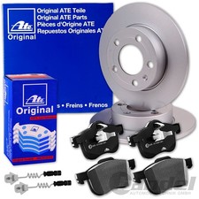 ATE BREMSSCHEIBEN 262mm + BEL&Auml;GE VORNE passend f&uuml;r MERCEDES 190 W201