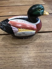 Duck Clothes Lint / Boot Brush Mallard Green Head Vintage - Some Wear