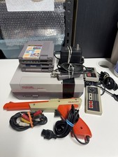 NES Original Nintendo Console Bundle w/ Super Mario Bros/Duck Hunt Tested Works