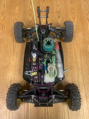 Mugen Seiki Mbx4 Buggy 1/8 scale with BX .21 engine , with servos 