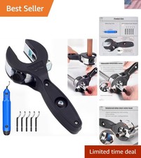 Ratcheting Tubing Cutter, Copper Pipe Cutter, Tubing Cutter 5/16" To 1 1/8", ...