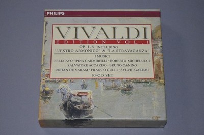 Antonio Vivaldi   Vivaldi Edition Vol.1 Op.1-6 / I Musici / Philips / 10CD Box