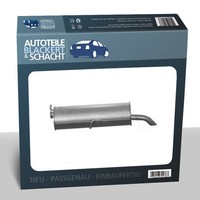 Auspuff Endtopf für Citroen / Peugeot C4 + Coupe + 307