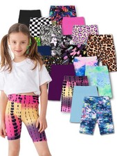 10 Pack Girls Bike Shorts 2.36  High Waisted Black Yoga Shorts for Girls Runn...