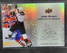 Josh Brown 2023-24 Upper Deck #DB-14 Director of Boards