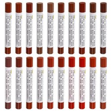 uxcell Furniture Repair Wax Crayons Kit, 20Pcs - Wood Filler Stick, Touch Up Fur