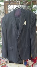 Ted Baker Endurance 3  Piece Grey Suit Size 42R Jacket, Waist 36 R Trousers 