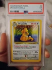 Pokémon Dragonite Fossil Holo Rare PSA 5 #4/62 1999 Wizards of the Coast