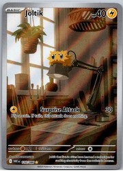 Joltik 116/086 White Flare Illustration Rare