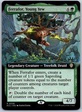 Ferrafor, Young Yew (Extended Art) R Commander: Lorwyn Eclipsed 36 NM