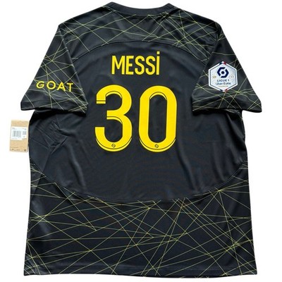 PSG メッシ MESSI 30 ユニフォーム Jordan L 2022/23 PSG Fourth Jersey #30 Messi 2XL Jordan Soccer League-1 4th