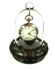 Orologio da tasca movimento ancoraggio spirale Breguet 15 pietre bilanciere di compensazione funzionante