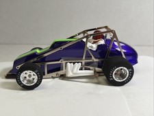 Parma 1/24 Outlaw Sprint Car W/ GRC motor Purple W/ Green Stripe