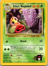 Erika's Weepinbell (48) Unlimited Uncommon Gym Heroes 048/132 LP on eBay