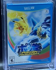 Pokken Tournament CGC 9.9 A++ Nintendo Wii U Sealed New Graded 2016