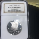 2004 S Silver US Kennedy Half 50c NGC PF 69 Ultra Cameo Free Shipping