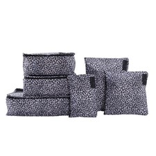 Periea 'Lucy' Set of 6 Travel Organisers, Suitcases & Luggage Packing Cubes Sets