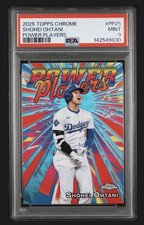Shohei Ohtani 2025 Topps Chrome #PP25 Power Players Los Angeles Dodgers PSA 9