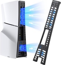 KIWIHOME Cooling Fan for PS5 Slim, Efficient Cooler Fan with Auto On/Off, Adjust