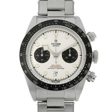 TUDOR Black Bay Chrono 79360N Men's White/Black Stainless Steel Automatic #W1851 2